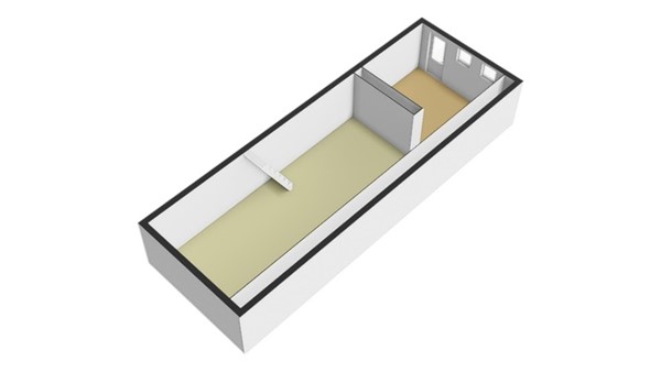 Floorplan - Van Cittersstraat 45B, 3022 LH Rotterdam